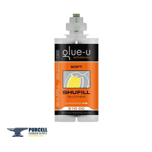 Glue-U Shufill Silicone - A40 Yellow 210CC