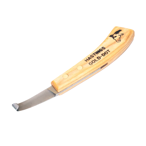 Hastings Gold Dot Knife - Right